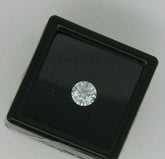 White Loose Moissanite Stone D Color Round RD 6.5mm 1 Carat VVS1 Certificate - Syzjewelry